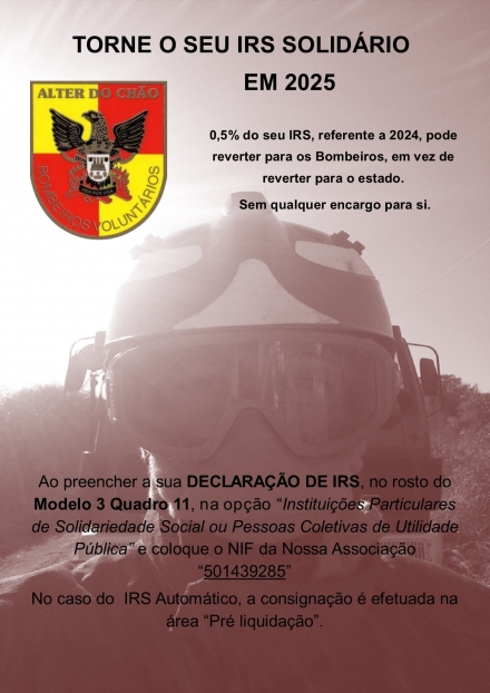 IRS 2024 - Bombeiros de Alter do Chão